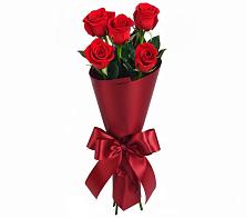 Букет 5 Красных роз Эдлесс Лав в Приморске Калининградской области