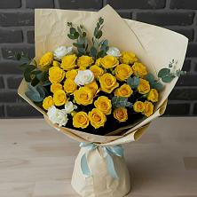 Букет цветов из:  Розы в Приморске Калининградской области