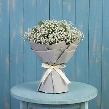 Букет цветов из:  Гипсофила в Приморске Калининградской области