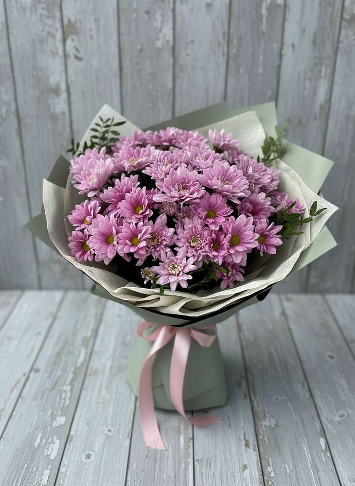 Букет цветов из: Хризантемы в Приморске Калининградской области