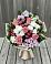Букет цветов из: Альстромерии, Гвоздики, Розы и Хризантемы в Приморске Калининградской области