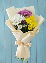 Букет цветов из:  Хризантемы #REPLACE_PRED# Приморске Калининградской области