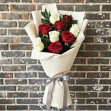 Букет цветов из:  Розы в Приморске Калининградской области