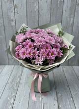 Букет цветов из:  Хризантемы в Приморске Калининградской области