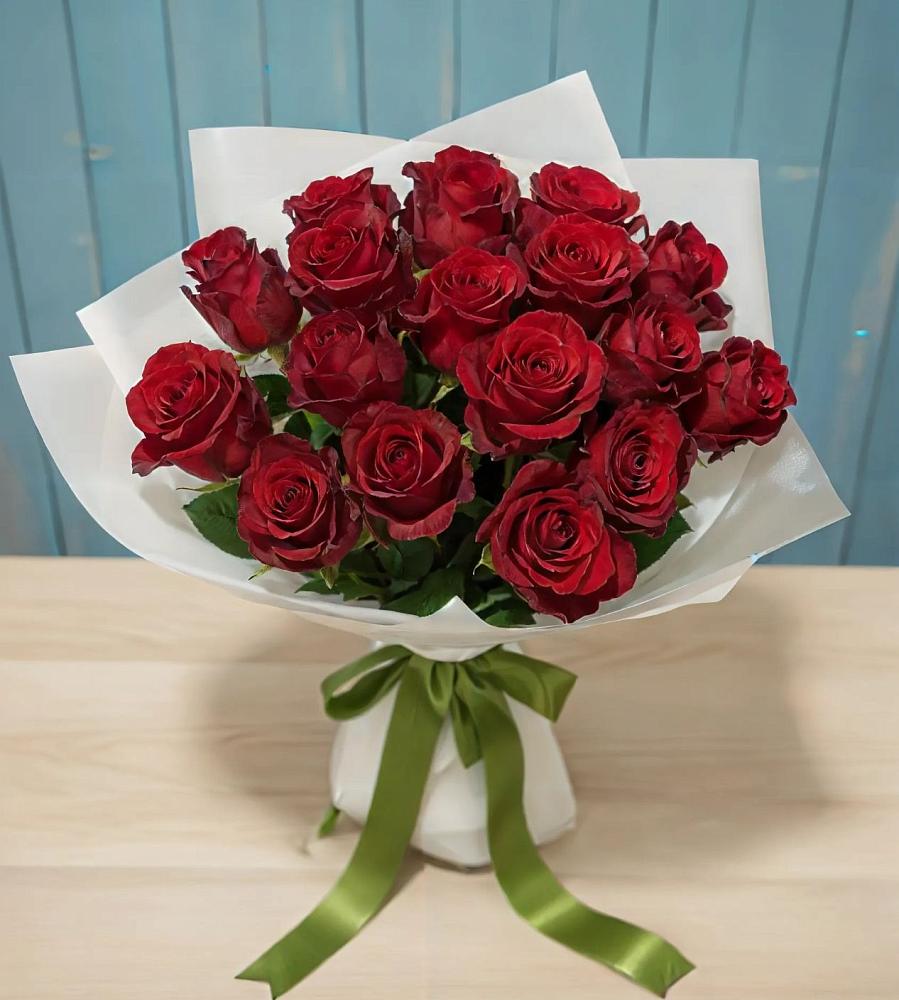 Букет Красные розы в Приморске Калининградской области