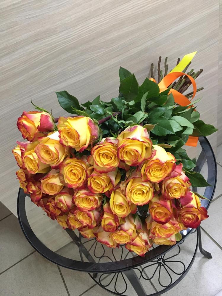 Букет Желтые розы в Приморске Калининградской области