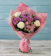 Букет цветов из:  Герберы #REPLACE_PRED# Приморске Калининградской области