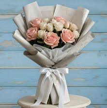 Букет цветов из:  Розы в Приморске Калининградской области
