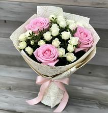 Букет цветов из:  Розы в Приморске Калининградской области
