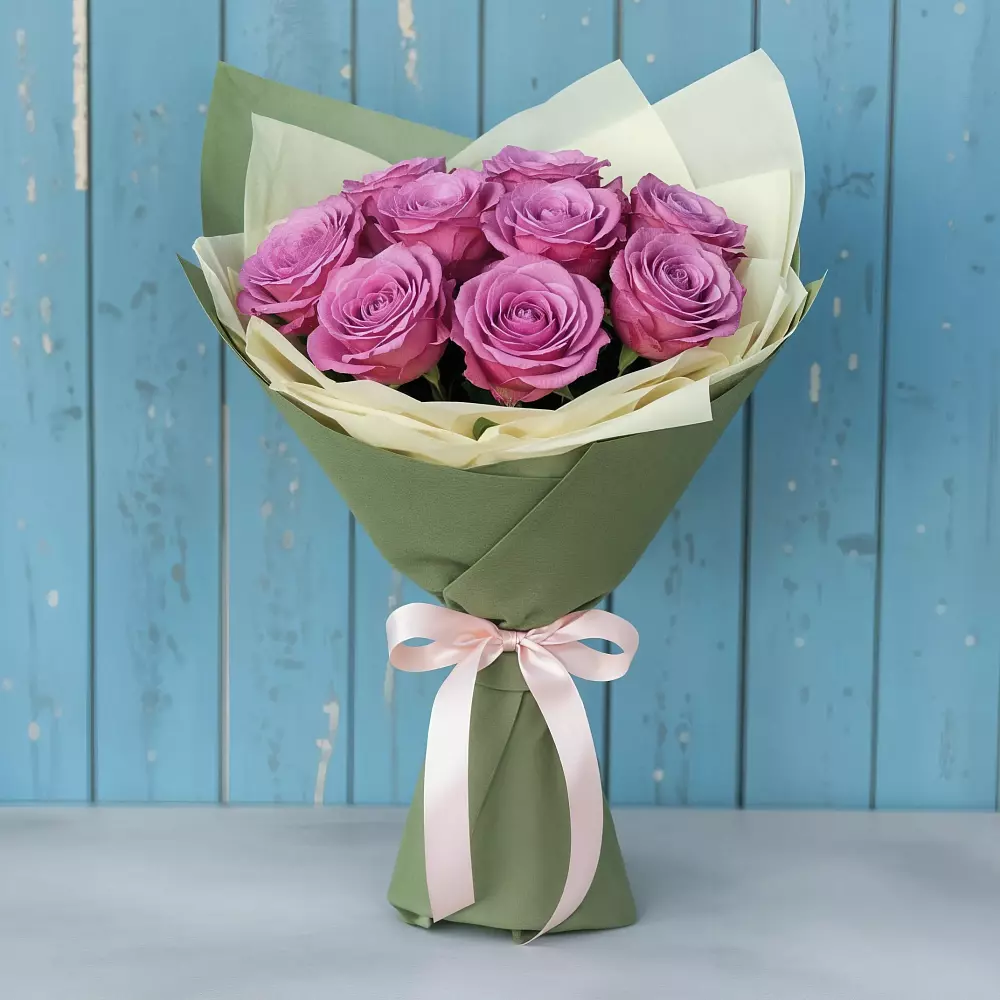 Букет Розы Фёрст Леди в Приморске Калининградской области