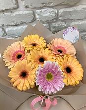 Букет цветов из:  Герберы #REPLACE_PRED# Приморске Калининградской области