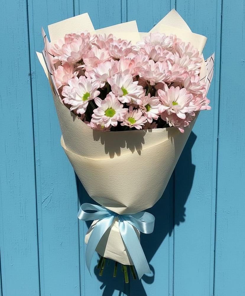 Букет цветов из: Хризантемы в Приморске Калининградской области