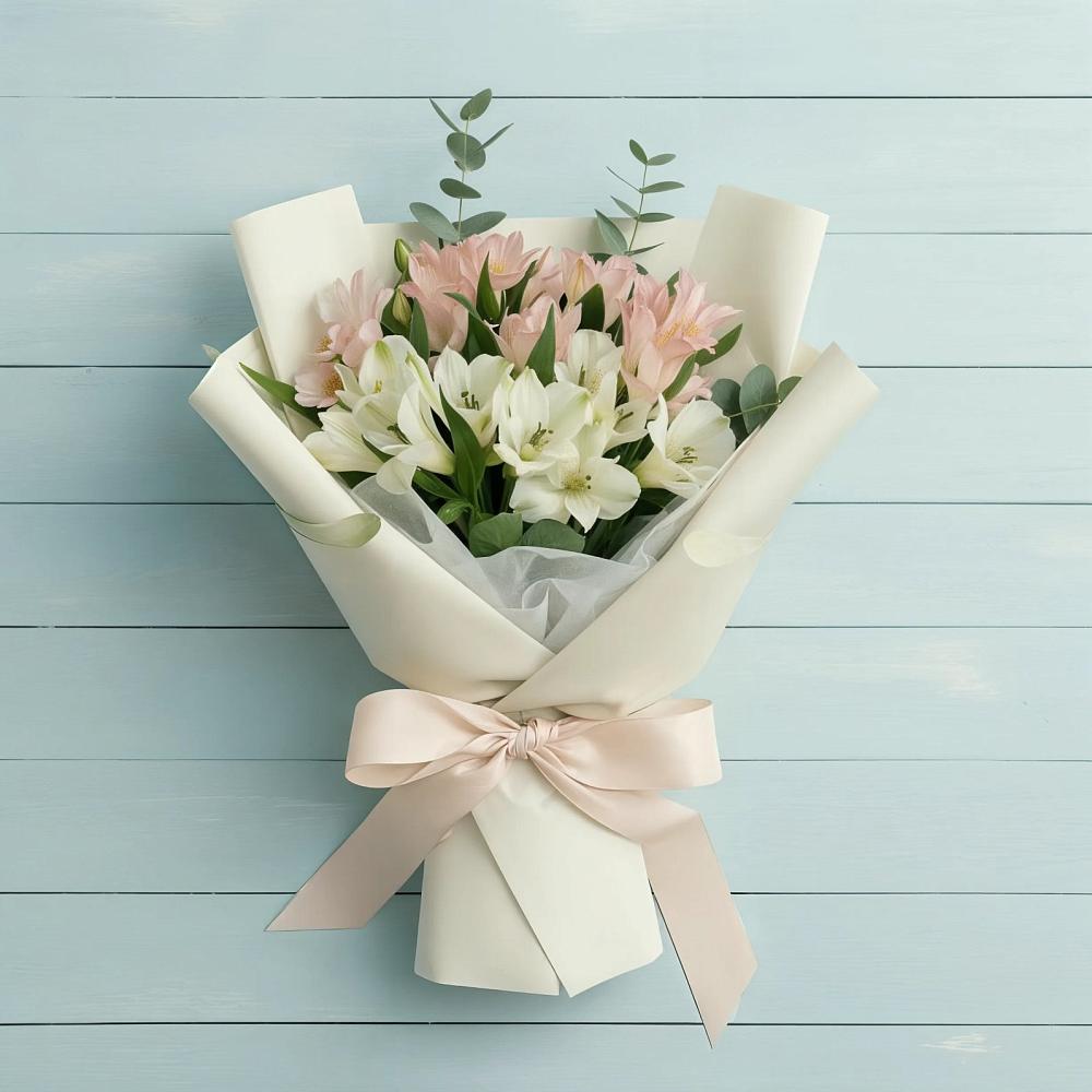 Букет цветов из: Альстромерии в Приморске Калининградской области