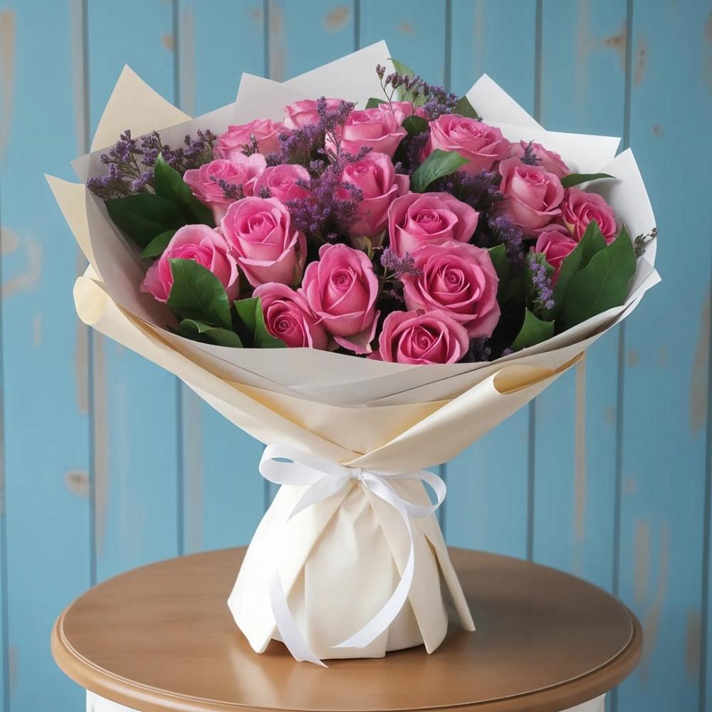 Букет цветов из: Розы в Приморске Калининградской области