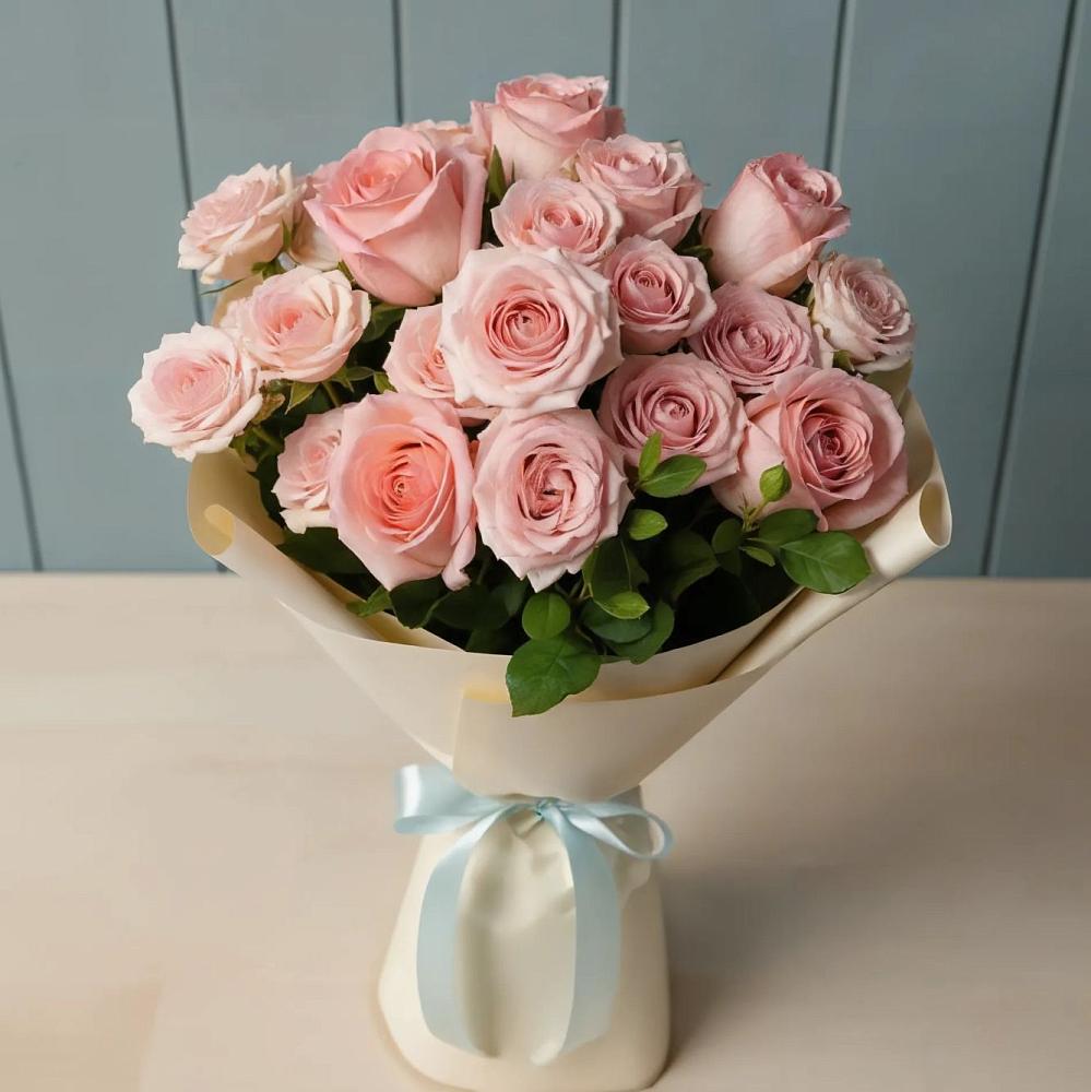 Букет Розовый шарм в Приморске Калининградской области