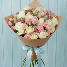 Букет цветов из:  Розы в Приморске Калининградской области